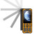 海事星 天通卫星电话YT1600橙色双模升级版智能降噪 户外应急多模通信终端 DMR+FM北斗定位