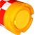 得豫工品 防撞桶 塑料水马 塑料注水隔离墩道路安全警示夜间反光桶 单位：个 吹塑防撞桶（400mm*700mm）