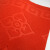 赫思迪格 拉绒压花防滑地毯 PVC橡胶底绒面酒店地毯垫 1.6m宽*15m*大红 JG-1632