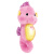 费雪（Fisher-Price）小海马新生儿玩具婴儿玩具哄睡神器宝宝-声光安抚海马（粉色）DGH83