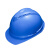 梅思安/MSA PE豪华型一指键帽衬+超爱戴帽衬组合V型有孔安全帽施工建筑工地防撞头盔蓝色 1顶