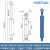 双向液压油缸5T吨小微型手电动一体泵站伸缩63缸径液压缸大全 缸径63外径73杆径35行程1200