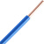仁达（RNEA）电线电缆 BV 4平方 单股单芯铜线硬导体国标照明空调家装铜芯电线 蓝色