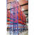 驰壹鹰货架承重2吨仓储层仓库货架重型库房置物架超市层架储物架 蓝桔色250*100*300CM三层主架