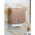 不锈钢擦手纸盒卫生间抽纸盒免打孔厕所酒店壁挂式厨房纸巾架 加厚斑石纹