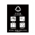 【D18-40*50cm】垃圾桶分类标识贴纸不可回收厨余干湿有害其他垃圾标志标签提示牌