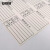 安赛瑞 物料标识卡标签 50×78mm（1000个装）不干胶产品物料贴纸 仓库物料产品管理标示贴 白色 24843