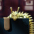 小铜记龙摆件关节可动中华神龙把玩黄铜五爪龙3D桌面装饰品送礼铜工艺品 古铜中华神龙