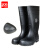 者也（ZYE）耐酸碱高筒雨靴长筒防汛雨鞋安全防护雨靴防水防油雨鞋 钢头防砸款41码