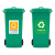 【B1-20*30cm】垃圾桶分类标识贴纸不可回收厨余干湿有害其他垃圾标志标签提示牌