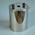 水循环不锈钢冷却分散机料桶5l料罐循环1.5L3.5L双层料桶2.5L料筒 5升不锈钢双层料桶