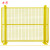 丰昂 加厚车间隔离栏 黄色 高1.8米 长17.1米含2个移门