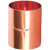 空调铜管连接直通 恒森6-54mm紫铜直通接头 冷媒焊铜对接 恒森Φ38mm直通*1.4厚