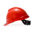 梅思安ABS豪华超爱戴有孔红色防撞头盔透气安全帽+双色logo单处定制印字+1个编码1顶