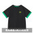 MQD男童短袖T恤大童圆领宽松上衣夏季新款潮儿童洋气潮 黑色 170cm