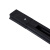 索蓝先驱 工业铝材明装射灯轨道条 黑1米加厚轨道条