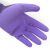 登升 L648浸胶涂掌防滑耐磨透气发泡乳胶防护手套 紫色 均码 12副/包