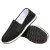 聚远（JUYUAN）黑布鞋橡胶底防滑耐磨透气布鞋懒人一脚蹬黑布劳保鞋 45码 1双价 5双起售