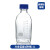 试剂瓶化学玻璃蓝盖试剂瓶1002505001000ml螺口瓶流动相玻璃 1000ml(蓝盖高硼硅)