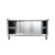 加厚04不锈钢作台家用厨房专用操作台拉门打荷台桌子台面定做 加厚整体焊接10*0*0单J
