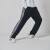 阿迪达斯 （adidas）运动裤子男春季宽松透气弹力直筒裤运动休闲裤 黑白直筒裤 S 