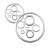 梵选 304不锈钢实心焊接O型圆环圆圈不锈环钢圈拉环100个一包 单位：包  线径3*35外径(内径29) 