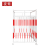 夜莺 一级二级配电箱防护棚施工工地防护罩金属栅栏临时电箱防护棚 白色配红色 1.5米宽1.5米长2.5米高