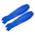 苏识 GH-0027 PVC防化加长防水手套清洁手套袖劳保 蓝色 