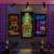 酒吧装饰画霓虹灯发光文字挂画音乐餐厅清吧墙面装饰KTV视界壁画 K02677-4 40*80（不发光款）铝合金框晶瓷