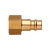 伍尔特官方（WURTH）06992014 内螺纹套管 黄铜-1/4, 5个/包，黄铜气动接头