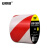 安赛瑞 加厚型地板划线胶带（红/白）75mm×22m 安全警示胶带 PVC划线胶带 14326