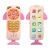 Tumama Kids宝宝玩具手机婴儿智能早教触屏按键新生儿仿真电话可咬牙胶婴幼儿玩具0-1-2岁女孩礼物