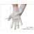 12双装劳保防静电PU涂指涂掌手套工作涂层尼龙棉白涂浸胶耐磨 白色涂指手套（36双） S
