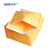 安英卡尔 A1707 牛皮纸自粘袋 复合气泡信封袋泡沫防震黄色快递袋 23x32+4cm(230只装）
