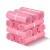天元 全新料粉色快递袋 100个/捆 电商服装物流包装防水袋 多尺寸选择 350*400+50mm 粉色