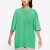 耐克（NIKE） 女装短袖T恤夏季运动服宽松透气百搭休闲圆领半袖衫上衣 FB8218-363绿色 M