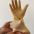 杀鱼手套水产专用手套1防滑乳胶手套防滑防水加厚家务使用清洁 黄色纯胶小号(适合女士手特小使用) 十双