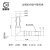 L型直插式鲁尔公接头 公鲁尔弯头 鲁尔公接头 鲁尔弯头拐角接头 3.2mm（1/8） 现货