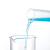 佑工信 塑料量筒（2个装）加厚塑料直型量杯高型量筒蓝线刻度 化学实验量筒 单位：个 25ml 