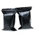 海斯迪克 HKW-263 黑色自封袋(100只）不透光密封袋 PE避光包装袋 防尘防水化工原料封口袋 9*13cm（13丝）