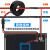 AC交流数显电压表电流表功率计检仪表电度表电费表功率计 AT24CB彩屏交流表(带蓝) 开合互感器