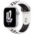 Apple苹果 Watch SE 2代智能手表心率监测 循环跟踪紧急求救跌倒崩溃检测Nike表带 Black/Blac Summit White/Black 银色表壳 40mm GPS+蜂窝
