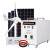 太阳能发电系统全套220v风力发电光伏全套离网太阳能电池发电机设备逆控一体DMB 8000W一体机 多块太阳板大支架