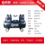 鸣固 空压机工业级大型高压无油低噪汽修气泵380v木工装修喷漆泵 1600*5-230L