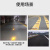 月桐（yuetong）反光道钉凸起路标道路安全轮廓标 YT-Y0071 ABS塑料双黄 100×100×20mm 1个