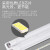  佛山照明(FSL)T8灯管LED日光灯管双端供电一体化灯管加支架全套1.2米24W 黄光（3000K）