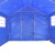 柒亦辰 QYC-0900 应急帐篷救援隔离蓝色测温通道12平米单帐篷  3x4米高标款 件