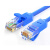 绿联 11202 六类非屏蔽网线8芯双绞成品线缆 2米 蓝色