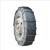 叉车防滑链合力车轮胎专用金属防滑链雪地链应急链保护链加粗8mm 7.00-12加粗（两条）