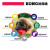 KONG宠物狗狗玩具美国橡胶漏食球趣味耐咬磨牙丰容益智解闷葫芦 蓝色（幼犬款） L(13-30KG)